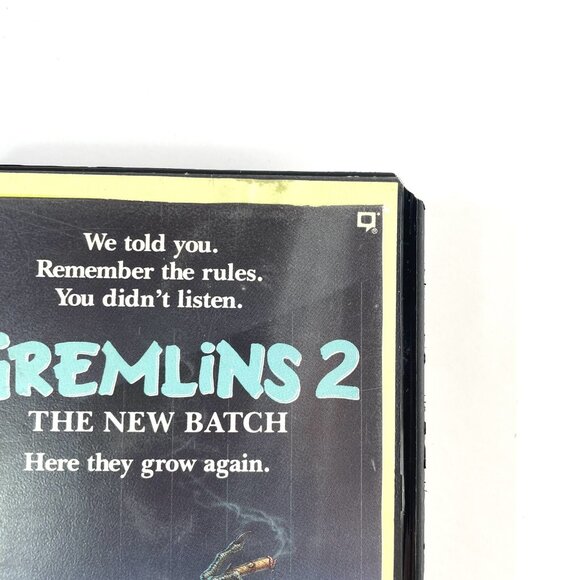 Gremlins 2 The New Batch VHS Ex Rental In Hard Case - Former  Rental Collectable - Picture 3 of 16